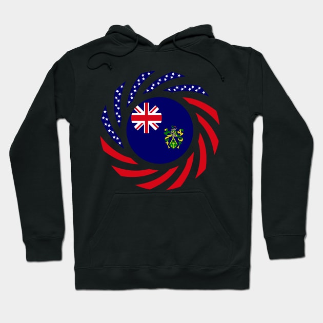 Pitcairn Islander American Multinational Patriot Flag Series Hoodie by Village Values